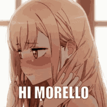 Morello Anime GIF - Morello Anime Blush GIFs