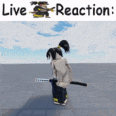 Katana Zero Live Reaction GIF - Katana Zero Live Reaction Honest Reaction GIFs