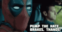 Deadpool Pump GIF - Deadpool Pump Hate Brakes GIFs