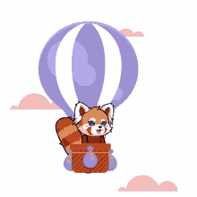 balloon rps red panda squad air balloon panda red panda flying