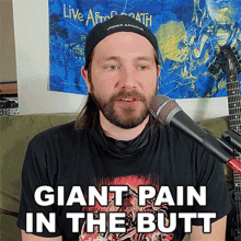 Giant Pain In The Butt Michael Kupris GIF - Giant Pain In The Butt Michael Kupris Become The Knight GIFs