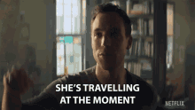 Shes Travelling At The Moment Carl GIF - Shes Travelling At The Moment Carl The Sandman GIFs
