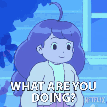 What Are You Doing Bee GIF - What Are You Doing Bee Bee And Puppycat GIFs