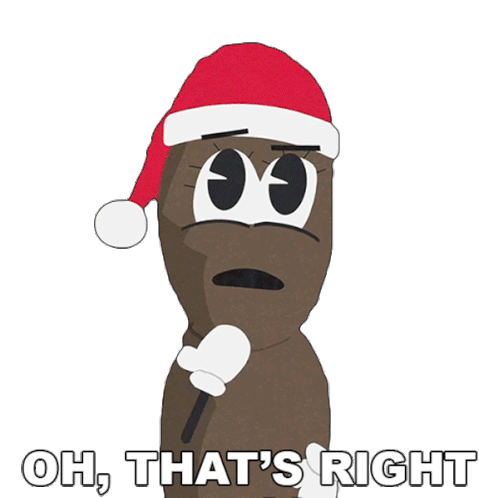 Oh Thats Right Mr Hankey Sticker - Oh Thats Right Mr Hankey South Park Stickers