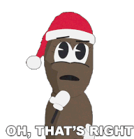Oh Thats Right Mr Hankey Sticker - Oh Thats Right Mr Hankey South Park Stickers