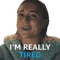 I'M Really Tired Emma Meyer Sticker - I'M Really Tired Emma Meyer Gen V Stickers