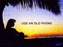Use An Old Phone Throwback GIF - Use An Old Phone Throwback Palm Trees GIFs