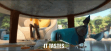 Spies In Disguise Spies In Disguise Amazing GIF - Spies In Disguise Spies In Disguise Amazing Spies In Disguise It Tastes Amazing GIFs