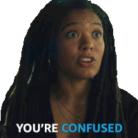 You'Re Confused Marie Moreau Sticker - You'Re Confused Marie Moreau Jaz Sinclair Stickers