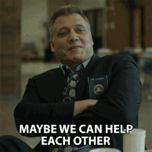 Maybe We Can Help Each Other Partnership GIF - Maybe We Can Help Each Other Maybe We Can Help Partnership GIFs