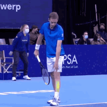 kimmer coppejans serve tennis belgium belgique