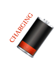Charging Cargando Sticker - Charging Cargando Loading Stickers