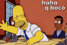 Que Bocó / Estúpido / Idiota / Homer Simpson / Risos GIF - Homer Simpson Laughs Lol GIFs