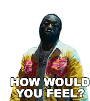 How Would You Feel Meek Mill Sticker - How Would You Feel Meek Mill How Does It Feel Stickers
