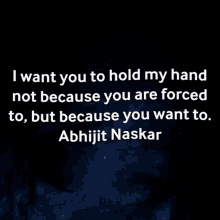 Abhijit Naskar Naskar GIF - Abhijit Naskar Naskar Hold My Hand GIFs