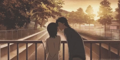 Anime Say I Love You GIF - Anime Say I Love You Kiss - Discover & Share GIFs