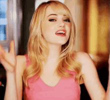 Emma Stone Excited GIF - Emma Stone Excited Yay GIFs