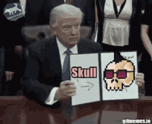 Skullclub Skull Club Altarboi GIF - Skullclub Skull Club Altarboi Skullclub Trump GIFs