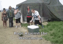 Head Ache GIF - Rage Watermelon GIFs