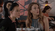 What Did You Just Say? GIF - Sutton Foster Liza Miller Hilary Duff GIFs