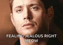 Supernatural Dean Winchester GIF - Supernatural Dean Winchester Jealous GIFs