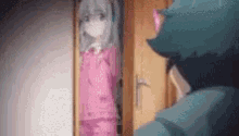 Anime Tsundere GIF - Anime Tsundere Closed Door GIFs