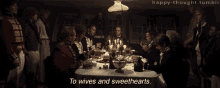 To Wives And Sweethearts Jack Aubrey GIF - To Wives And Sweethearts Jack Aubrey Master And Commander GIFs