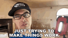Just Trying To Make Things Work Crazy Nate GIF - Just Trying To Make Things Work Crazy Nate Im Working On It GIFs