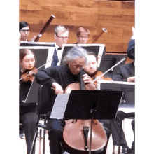 Musician Playing Cello GIF - Musician Playing Cello Classical Concert GIFs
