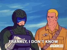 Frankly I Dont Know Trip Wire GIF - Frankly I Dont Know Trip Wire Duke GIFs