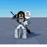 a cartoon character says " nah i 'm sigma "