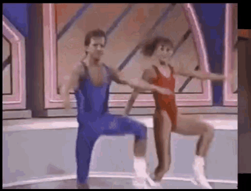 80s Workout GIF - 80s Workout Dancing - Discover & Share GIFs