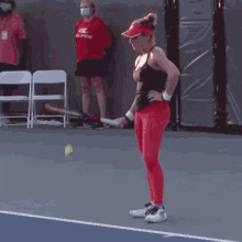 Madison Brengle Tennis GIF - Madison Brengle Tennis Impatient GIFs