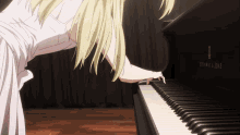 Wallpaper piano play, love live!, anime girl, redhead desktop wallpaper, hd  image, picture, background, 5034af | wallpapersmug