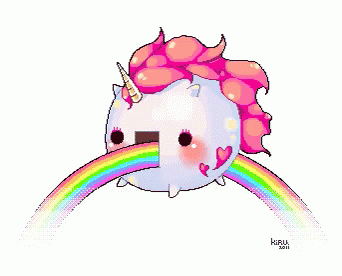 Unicorn Rainbow GIF - Unicorn Rainbow Cute - Discover & Share GIFs