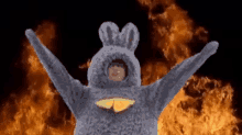 Jungkook Bunny GIF - Jungkook Bunny Fire GIFs