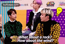 Ju: What About à Rock?Jh: How About The Wind?.Gif GIF - Ju: What About à Rock?Jh: How About The Wind? Masaaki Endoh Person GIFs