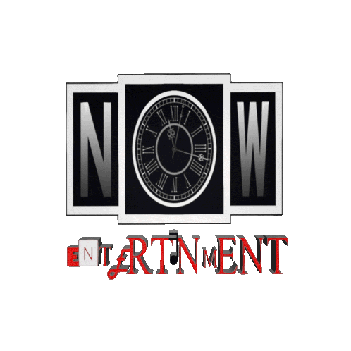 Now Entertainment Spinning Logo Music Magazine Sticker - Now Entertainment Spinning Logo Music Magazine Rap Blog Stickers