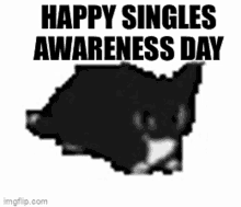 Single Singles Awareness Day GIF - Single Singles Awareness Day Cat GIFs