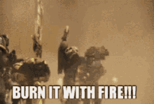 Burn It Fire GIF - Burn It Fire Gtfoh GIFs