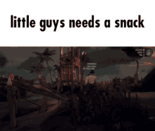 little guys needs a snack little guy snack sea of thieves sot