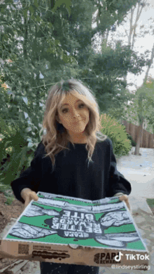 Lindsey Stirling Pizza GIF - Lindsey Stirling Pizza Pizza Time GIFs