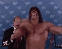 Gene Okerlund Mean Gene GIF - Gene Okerlund Mean Gene Ultimate Warrior GIFs