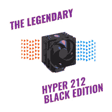 cooler master cooler hyper212 rgb gamer