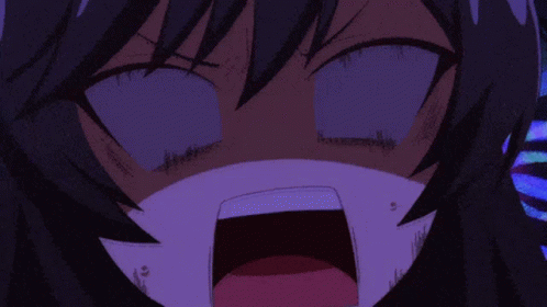 Why do anime characters always make this face when theyre shocked  9GAG
