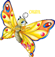 Cheryl Butterfly Sticker - Cheryl Butterfly Pretty Stickers