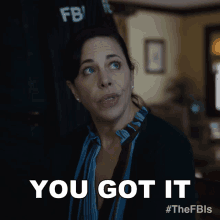 You Got It Kate Adams GIF - You Got It Kate Adams Fbi Most Wanted GIFs