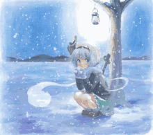 Snow Touhou GIF