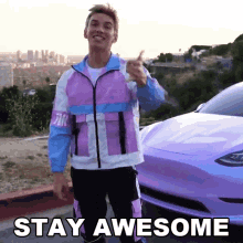 Stay Awesome Stephen Sharer GIF - Stay Awesome Stephen Sharer Keep It Up GIFs