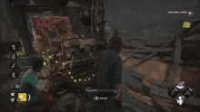 a screenshot of a video game that says repairs on it